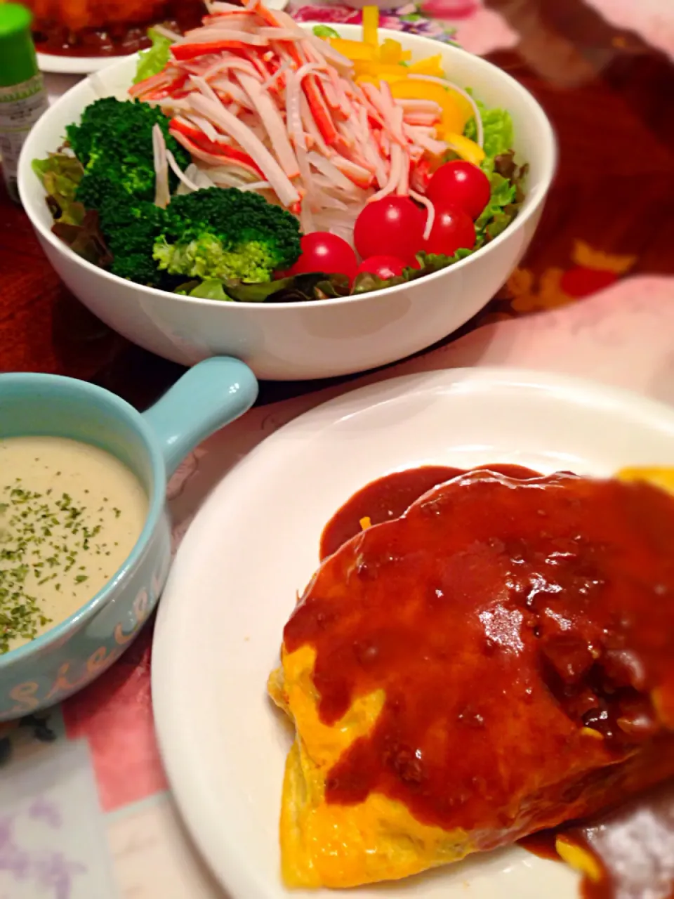 今日の晩御飯(๑´ڡ`๑)|ちゃたままさん