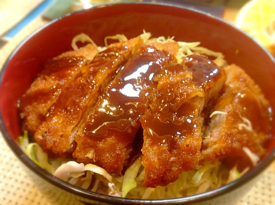 乗っけシリーズ😋「カツ丼」⁉️「ソースカツ丼」⁉️皆様の地域はどっち（笑⁉️|アライさんさん