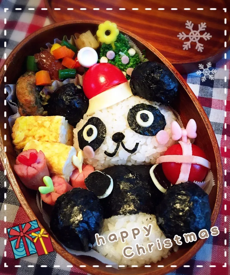 クリスマスランチ⭐️パンダちゃん|あおぱんださん