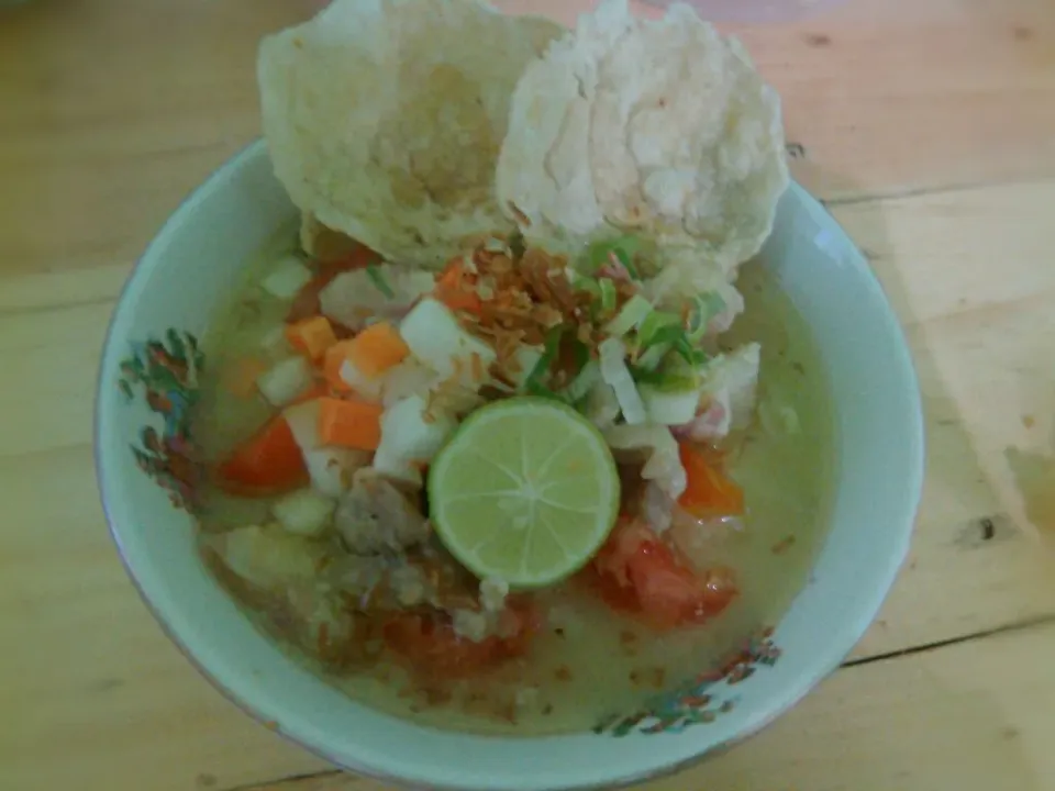 Snapdishの料理写真:soto betawi|cancerina pandanさん