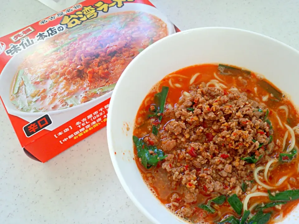 ジジ土産☆味仙の台湾ラーメンlunch♡2014/12/13|ちび太さん