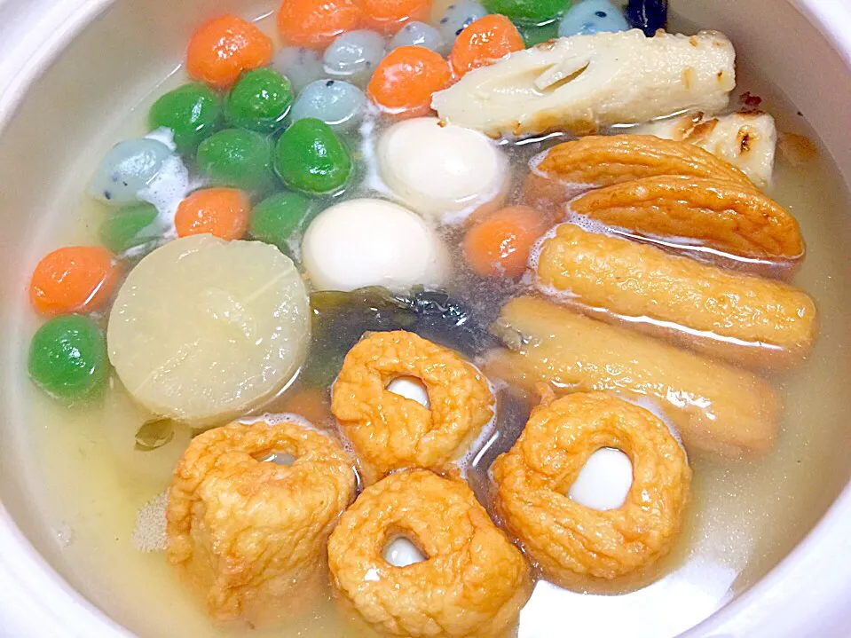 Snapdishの料理写真:Homemade oden 😄itadakimasu|reviliaさん