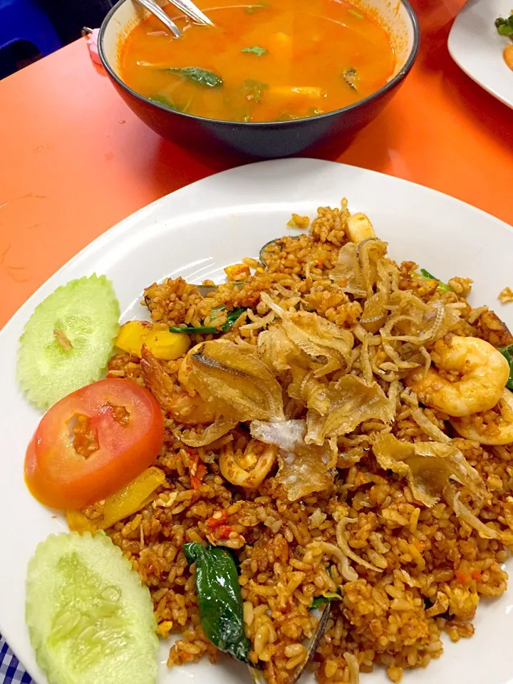 Tom Yam Fried Rice with Salted Fish|Meliaさん