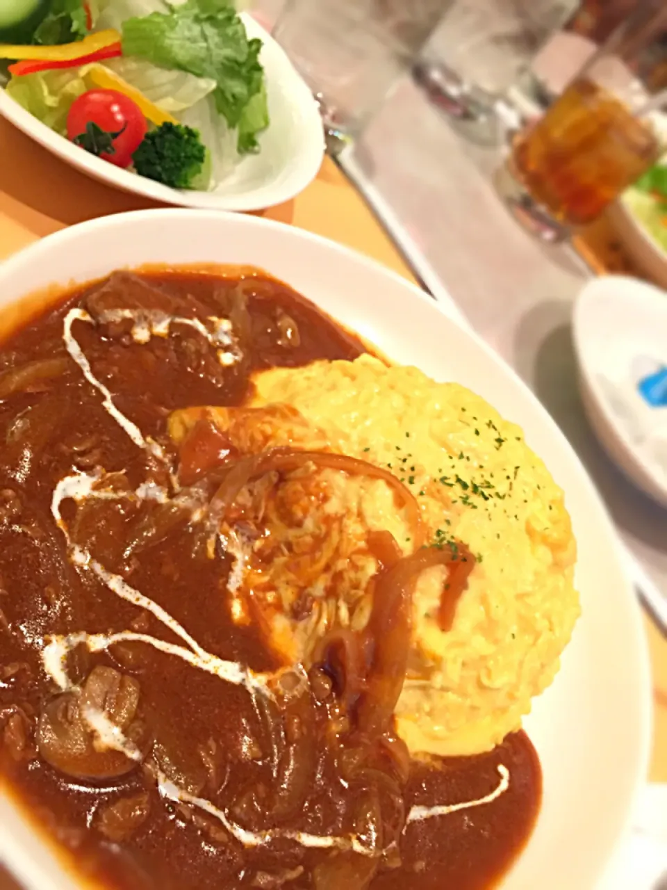 オムライス♡|つーさん