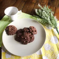 Cocoa chocolate chip cookies|Vrebelさん