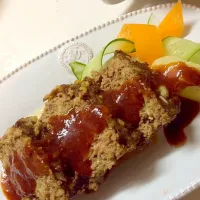 Snapdishの料理写真:ふわふわミートローフ|みぃみさん