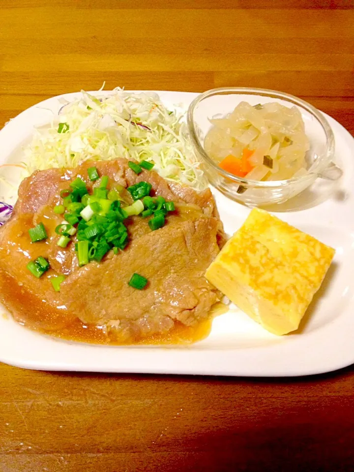 ワンプレート🍀お人様夜ご飯|まいりさん