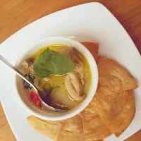 Roti with Thai Chicken Green Curry|Littleaber Hanaさん