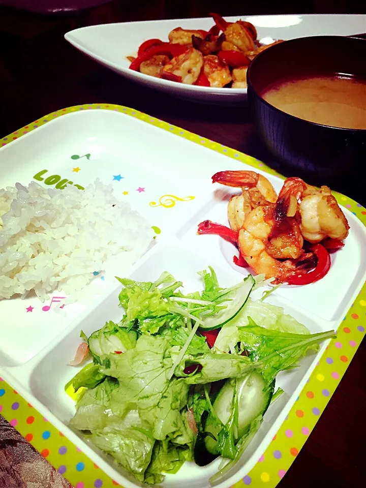 My son's dinner|Laarni Nabongさん