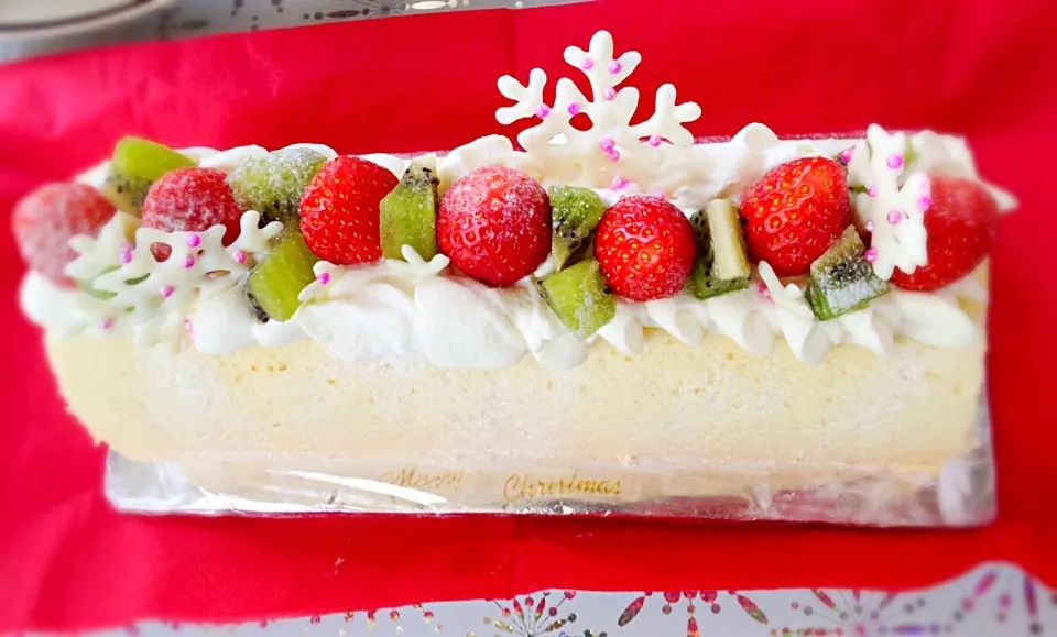 chritmas fruits cakeクリスマスフルーツケーキ|judymamaさん