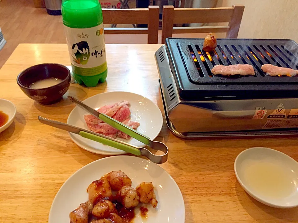 Snapdishの料理写真:韓国風焼き肉|Tarou  Masayukiさん