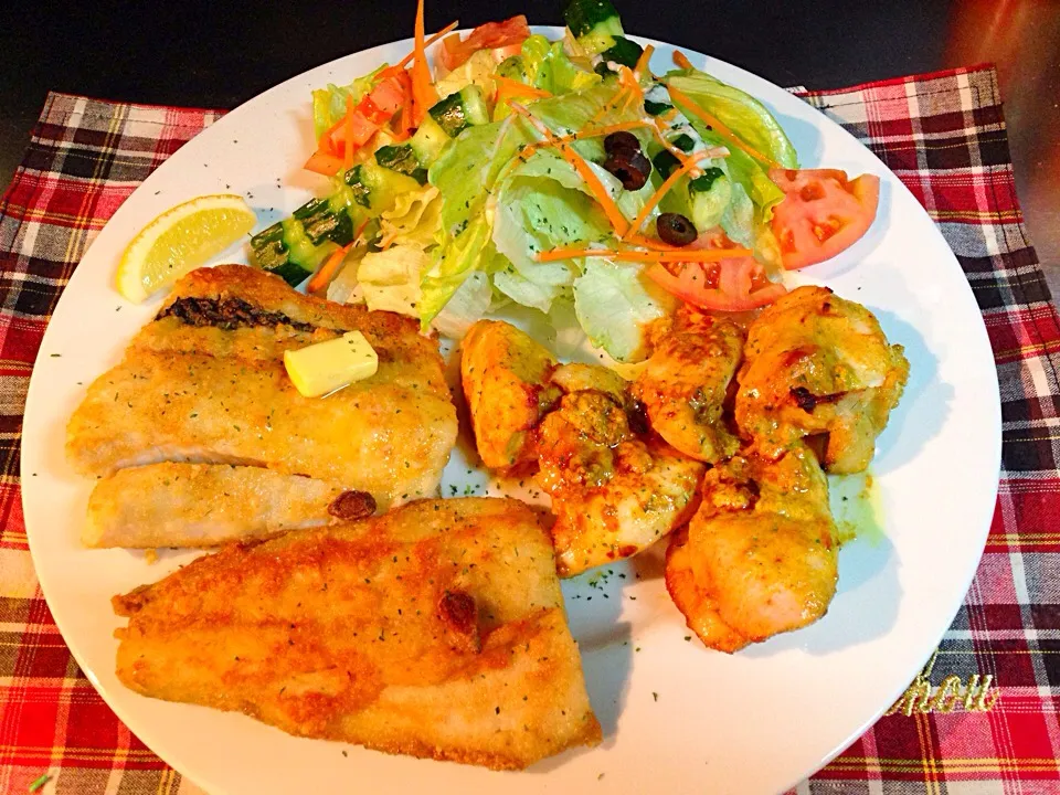 Wendy's Tandoori Chicken & Butter Soteed Fish🌿|Atsuko Wendyさん