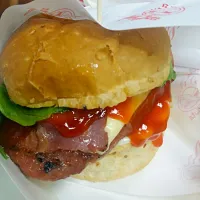 beef burger|Shahida Suhairiさん