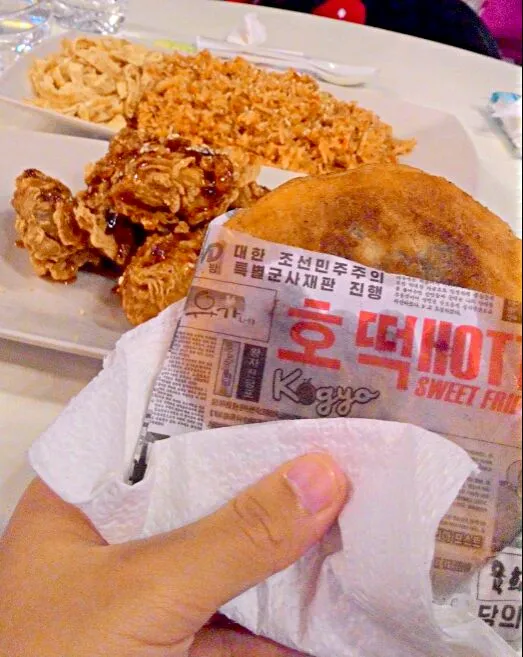 Snapdishの料理写真:Korean food! #hotteok|Jessica Jasmineさん