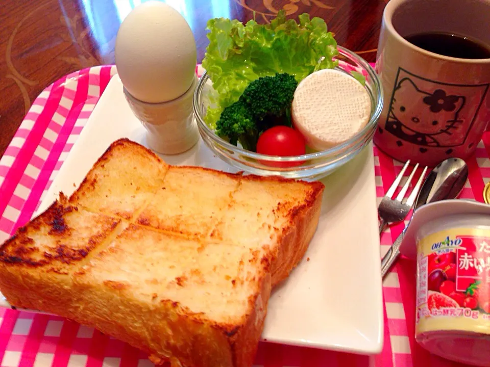 今日の朝ご飯(^^)|ちゃたままさん