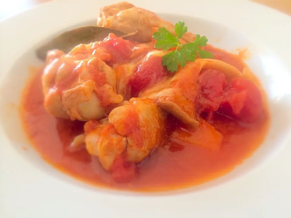 Italian tomato  stewed chicken|Masakiさん