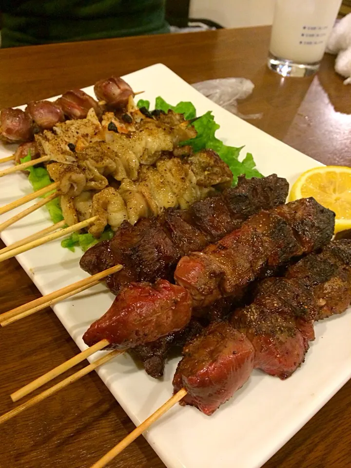 焼き鳥盛り合わせ|市さん