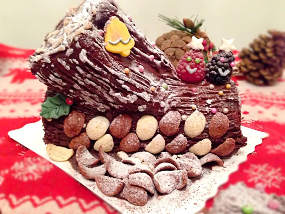 Yule log cake|Misstyさん