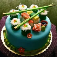 #Sushi Cake .. nice work / Creatie ♥