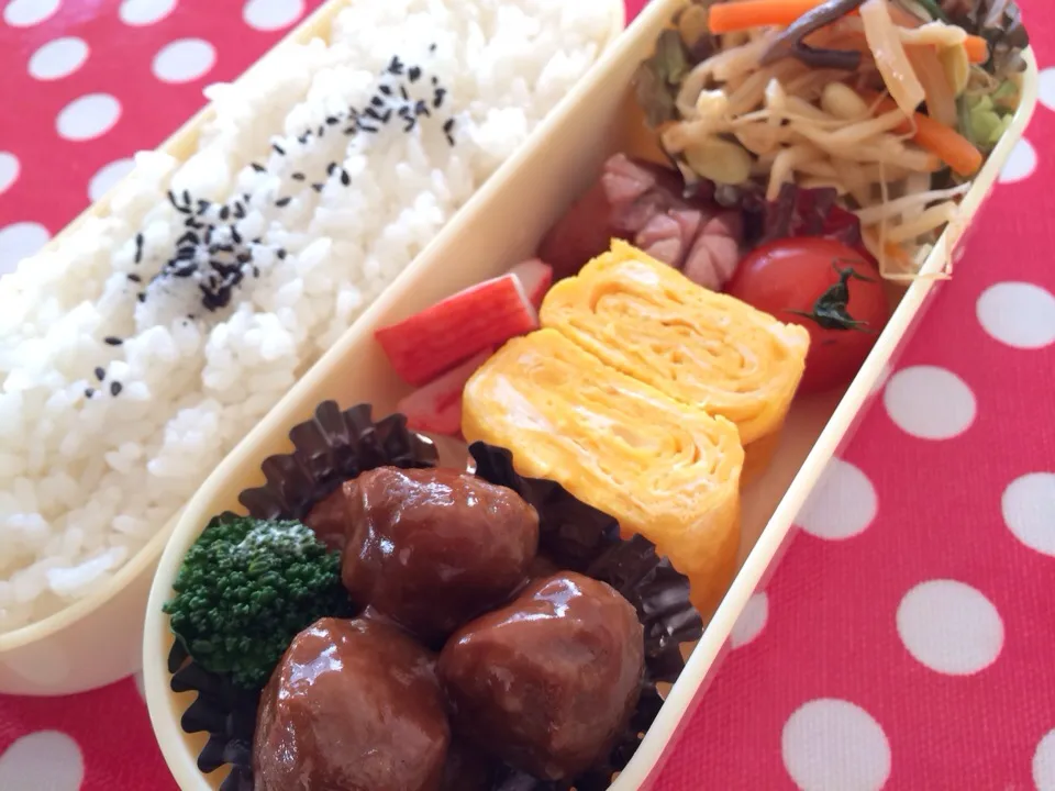 今日のお弁当|りすなさん