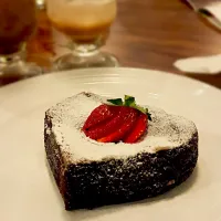 #chocolate#bread #strawberry|candra sanjayaさん