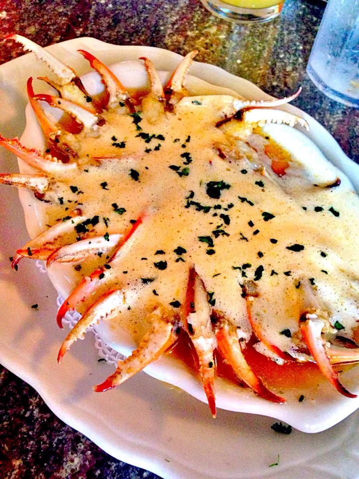 Sautéed blue crab fingers at The Chimes|Elise Templetさん