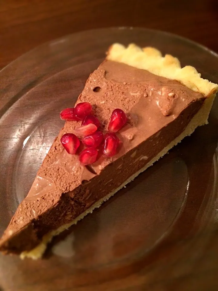 Chocolate rare cheese cake;)|aястасияさん