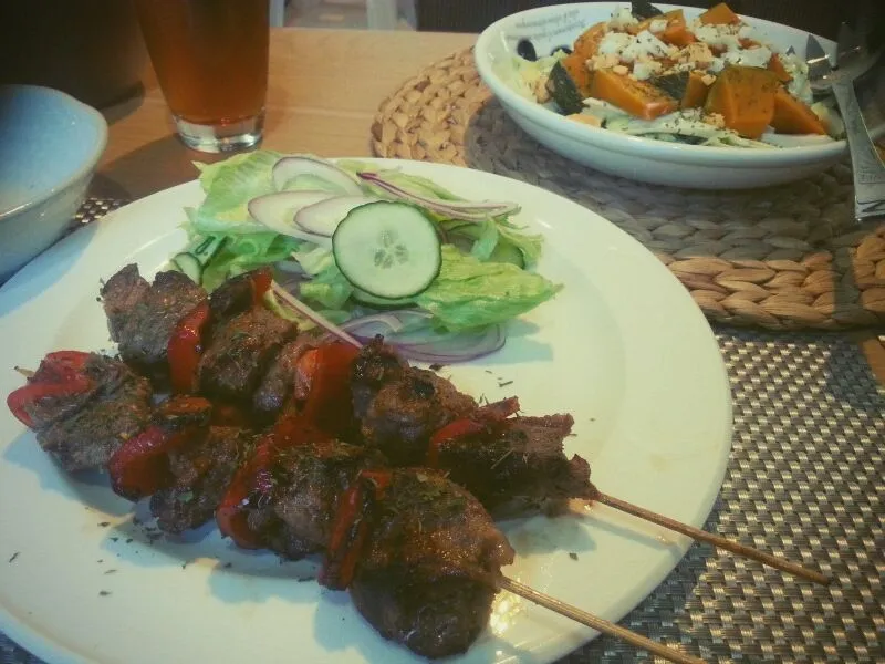 Lamb skewer & deli-style pumpkin salad
ラムの串焼きとかぼちゃのデリ風サラダの夕飯|Yuka Ismithさん