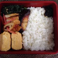 雲丹醤油のたまご焼き弁当