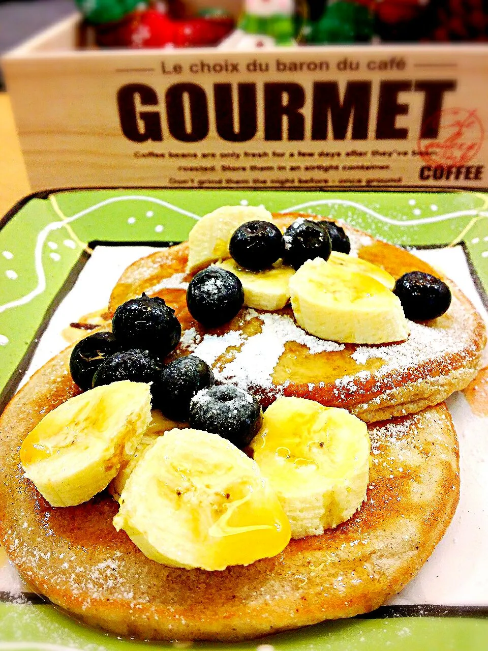 Apple Cinammon Breakfast Pancake #Organic  #Vegan #Gluten-free #Healthy  #Breakfast/Brunch|Blusherさん