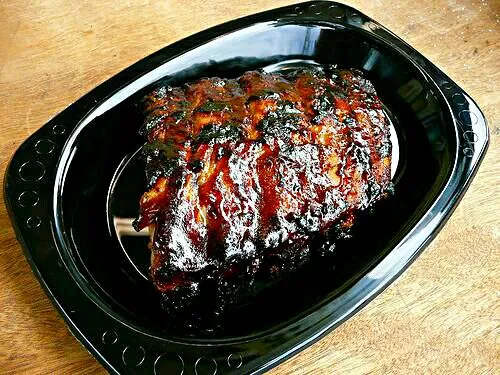 #BBQ Ribs from #BBQ #Food stand/Truck at #Christmas Carnival #Pork #Meat/Poultry #Main dish 🎄🎄🎄|Alisha GodsglamGirl Matthewsさん