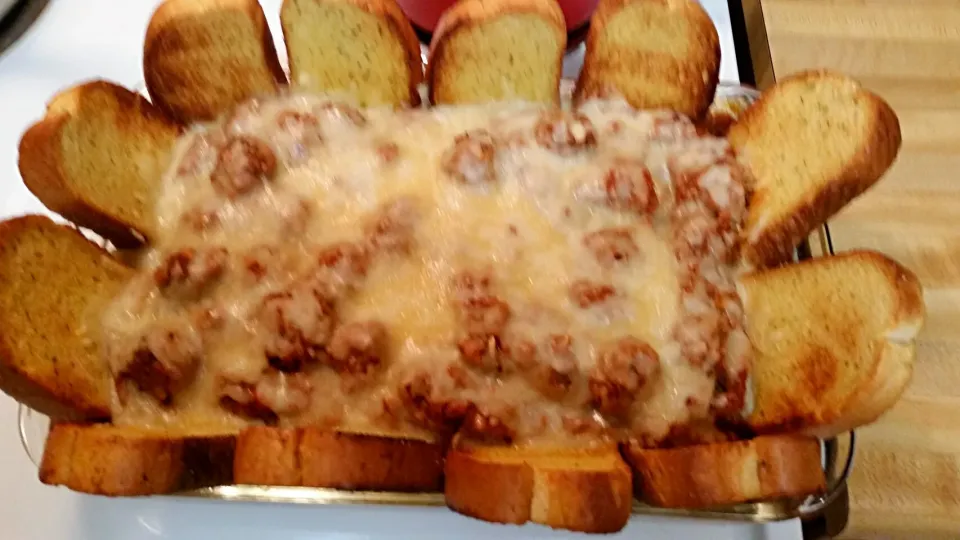 baked spaghetti and meatball cassorole|CherylAnn Wheelerさん