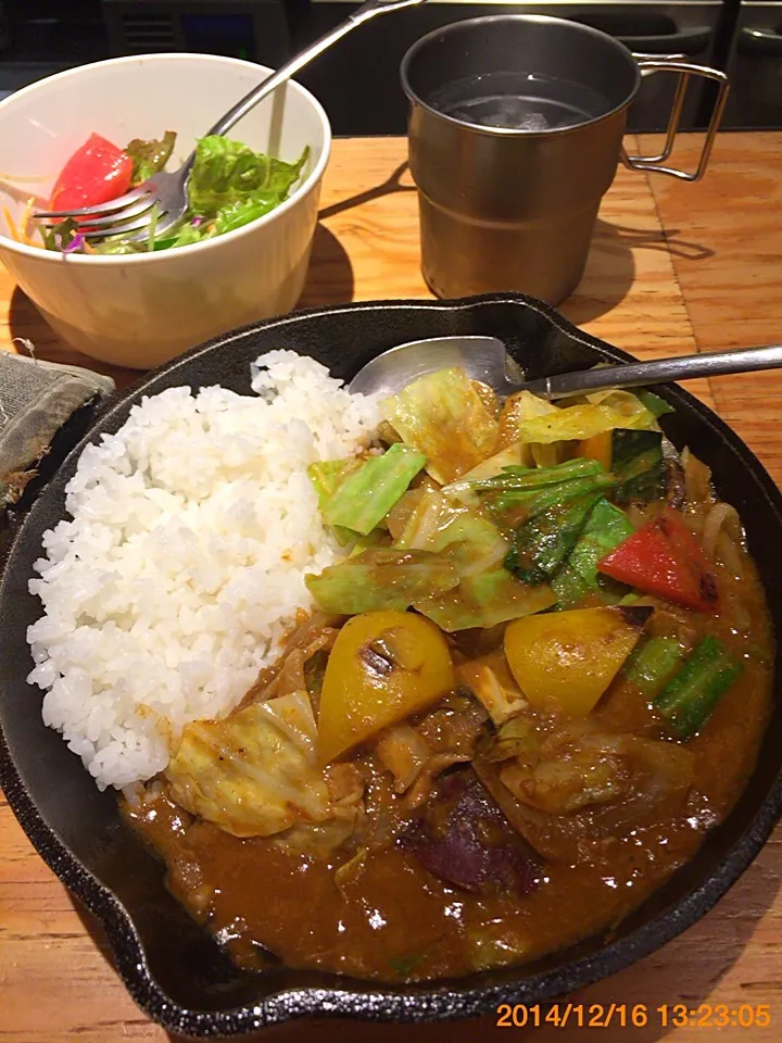 1日分の野菜カレー|カリヤ レイイチロウ。さん