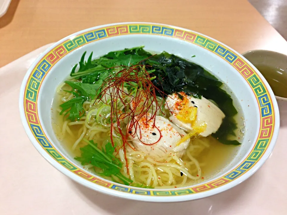 ゆず塩ラーメン🍜学食|ミツさん