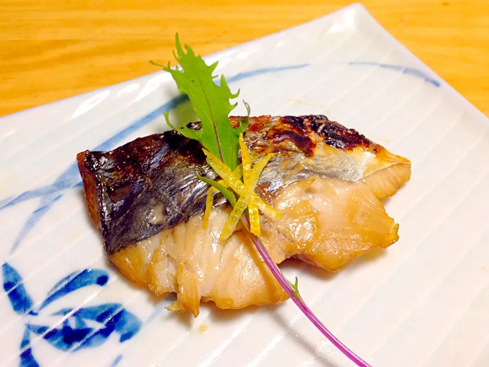 サワラの味噌幽庵焼き|fukigobouさん