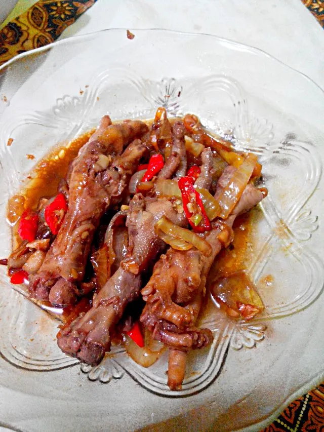 chicken feet teriyaki|Niniekさん