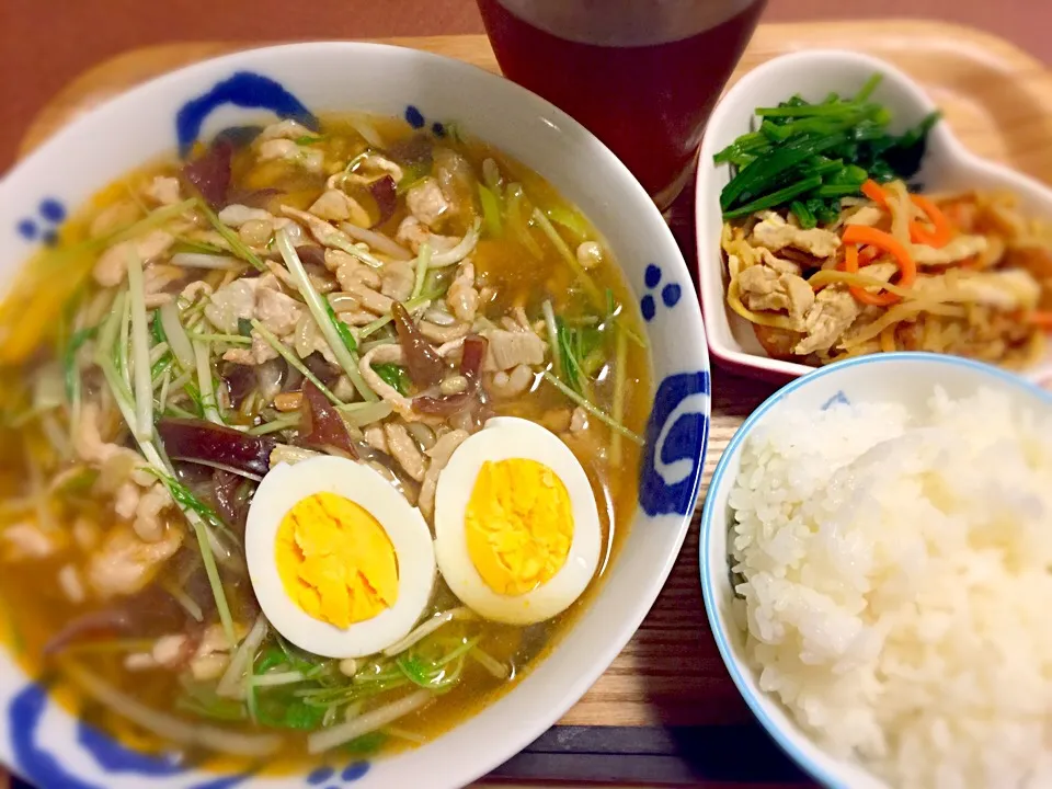 20141216🍜ラーメン定食|akiyo22さん