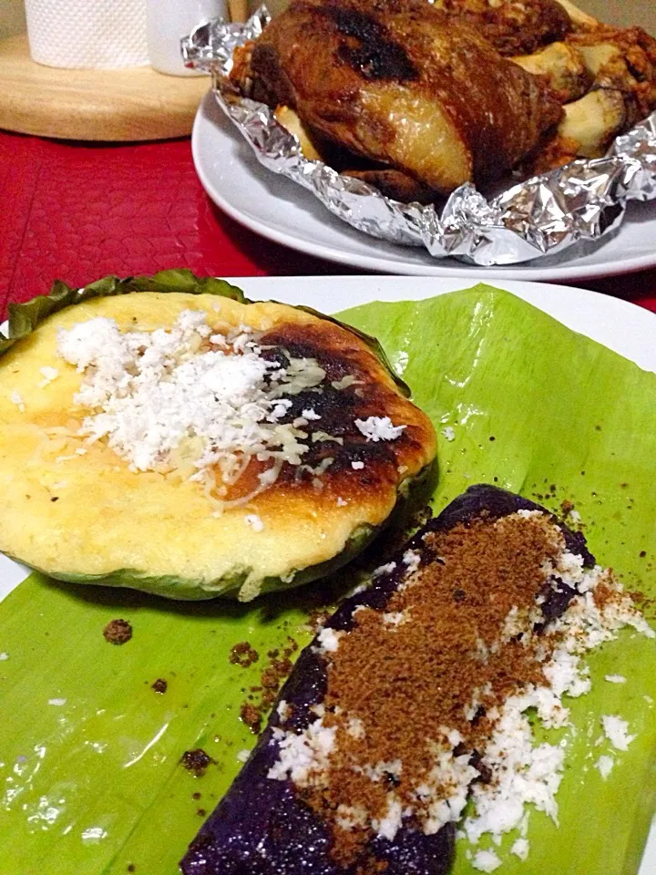 Snapdishの料理写真:Bibingka at Puto Bumbong na blockbuster ang pila!|iamfem05さん