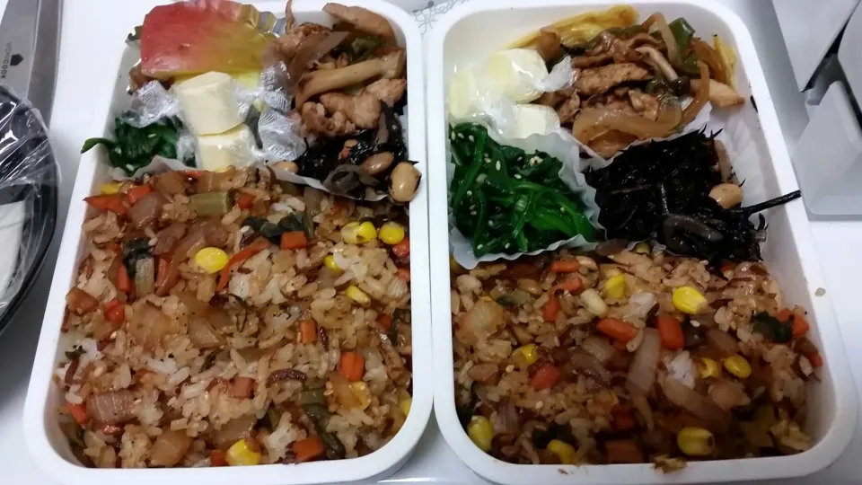 高菜チャーハン弁当|かつこ ともこさん