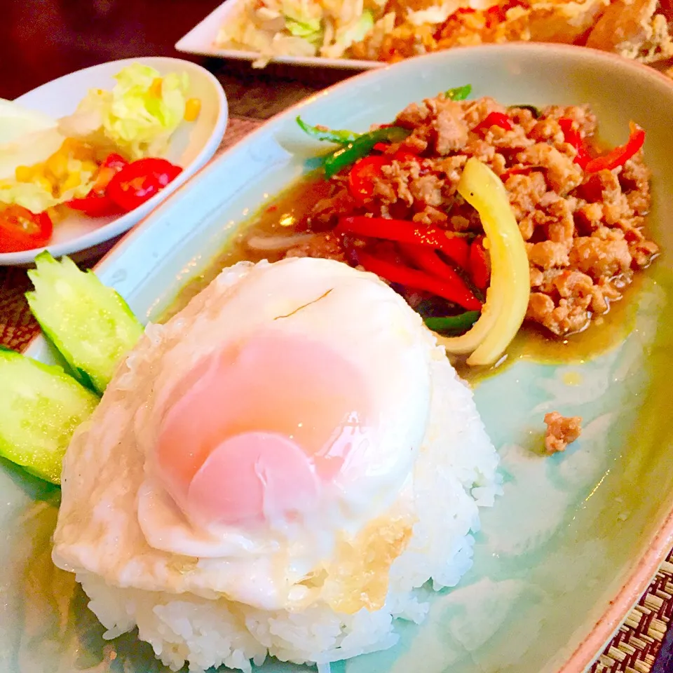 タイ料理の定番ガパオランチ|yさん