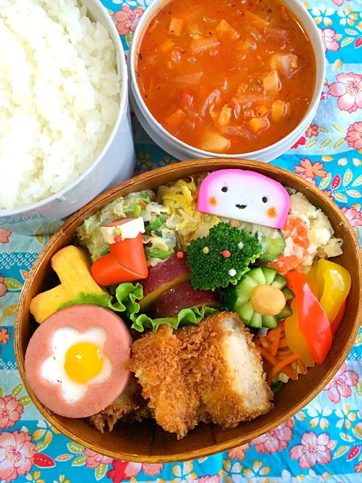 今日の息子のお弁当2014/12/17|ミホさん