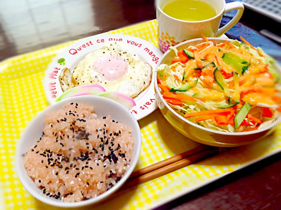 お赤飯♡お昼ご飯(^^)|くりちさん