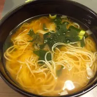 Snapdishの料理写真:かんたんにゅうめん|anis millorさん