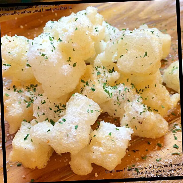 焼き揚げ餠イタリアン風パルメジャーノタップリで👍|chieさん