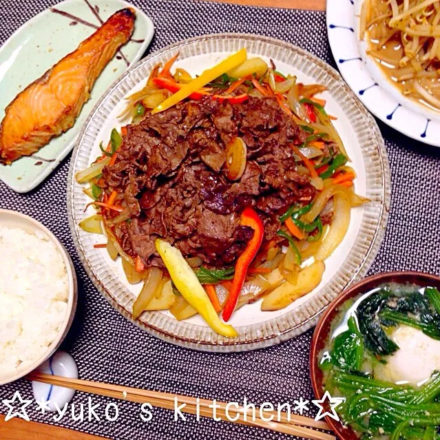 今日の夕食♡2014/12/17♡|☆*yuko's kitchen*☆さん