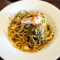 seafood aglio-olio #brunch|ying kangさん