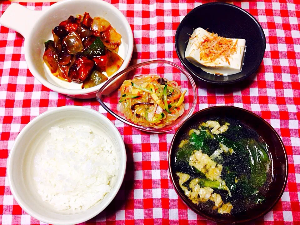 カシューナッツ入り酢鶏の晩ご飯(●´ ꒳ `●)|ともよさん