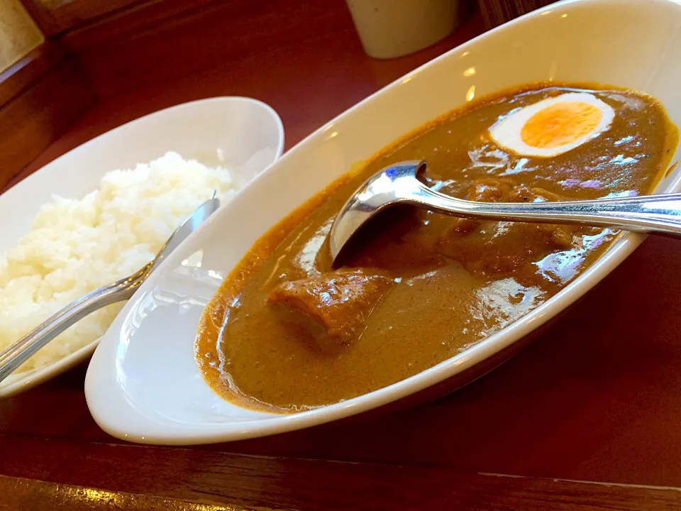 Snapdishの料理写真:チキンカリー🐔|おかっぴーさん