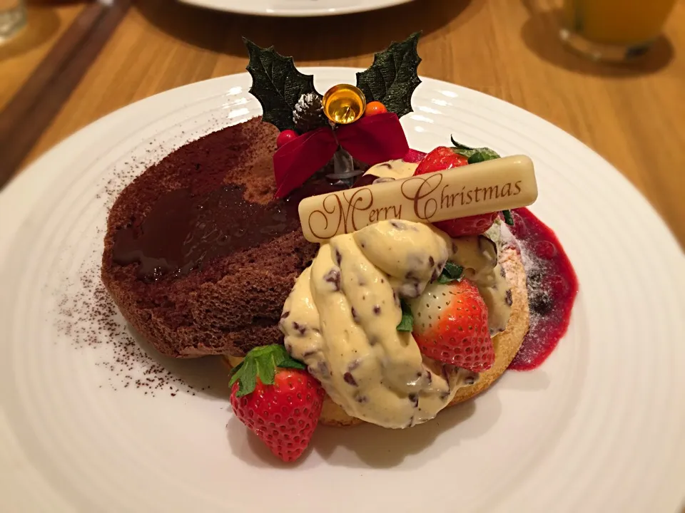 デリーモのクリスマスパンケーキ|yurikaさん