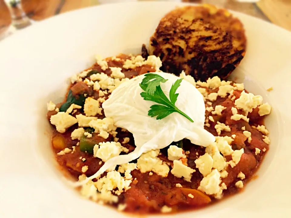 Vegetarian breakfast: Shakshuka with Fennel and Feta|Sergio Lacuevaさん